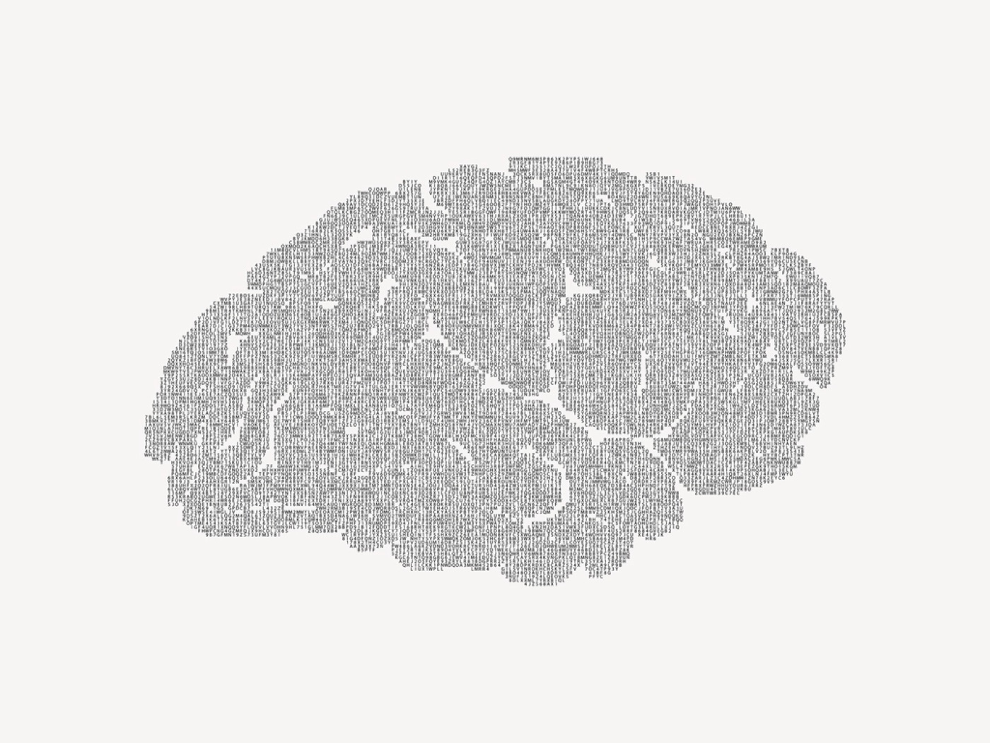 A soft illustration of a human brain with glowing pathways lighting up against a dark violet background.